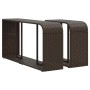 Set de sofás de jardín 10 pzas y cojines ratán sintético marrón by , Garden sets - Ref: Foro24-3326067, Price: 586,45 €, Disc...