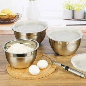 HI Silver bowl set by HI, Bowls - Ref: Foro24-435279, Price: 24,10 €, Discount: %