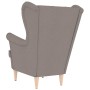 Sillón de tela gris taupe 74x84x100 cm von , Sessel - Ref: Foro24-4016901, Preis: 259,53 €, Rabatt: %