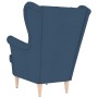 Sillón de tela azul 74x84x100 cm von , Sessel - Ref: Foro24-4016903, Preis: 240,66 €, Rabatt: %