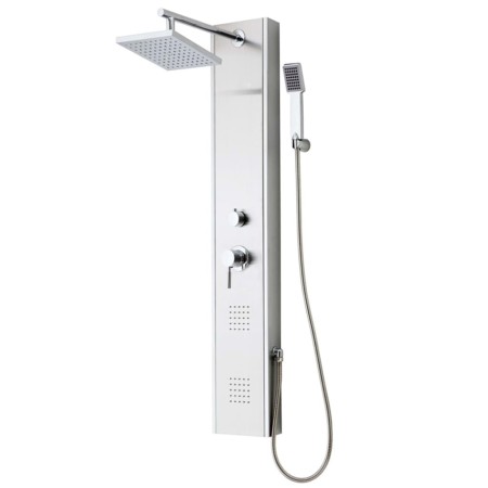 SCHÜTTE Shower panel with single-lever mixer TAHITI stainless steel by SCHÜTTE, shower heads - Ref: Foro24-435038, Price: 304...