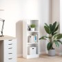 Estantería madera de ingeniería blanco brillo 40x24x109 cm von , Bücherregale und Regale - Ref: Foro24-858303, Preis: 59,54 €...