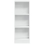Estantería madera de ingeniería blanco brillo 40x24x109 cm von , Bücherregale und Regale - Ref: Foro24-858303, Preis: 59,54 €...