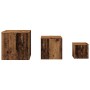 Mesas auxiliares 3 uds madera de ingeniería madera envejecida by , Side tables - Ref: Foro24-856676, Price: 79,13 €, Discount: %