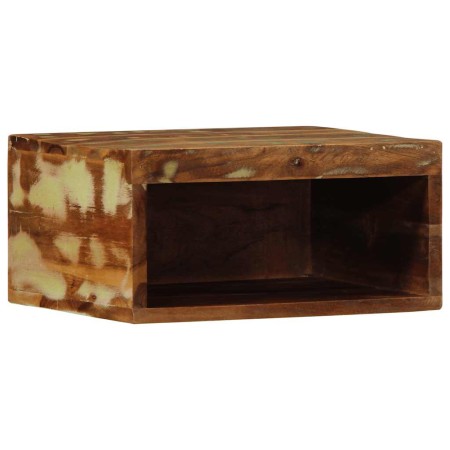 Mueble de TV de pared madera maciza reciclada 40x30x19 cm by , CD and DVD storage - Ref: Foro24-4017468, Price: 40,08 €, Disc...