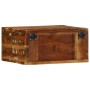 Mueble de TV de pared madera maciza reciclada 40x30x19 cm by , CD and DVD storage - Ref: Foro24-4017468, Price: 40,08 €, Disc...