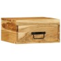 Mesita de noche de pared madera maciza de acacia by , Nightstands - Ref: Foro24-4017454, Price: 70,26 €, Discount: %