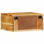 Mesita de noche de pared madera maciza de acacia by , Nightstands - Ref: Foro24-4017454, Price: 70,26 €, Discount: %