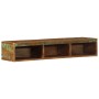 Mueble de TV de pared madera maciza reciclada 100x30x19 cm de , Almacenamiento para CD y DVD - Ref: Foro24-4017480, Precio: 7...