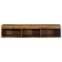 Mueble de TV de pared madera maciza reciclada 100x30x19 cm de , Almacenamiento para CD y DVD - Ref: Foro24-4017480, Precio: 7...