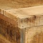 Mueble de TV de pared madera maciza de mango rugosa 80x30x19 cm von , CD- und DVD-Speicher - Ref: Foro24-4017461, Preis: 106,...