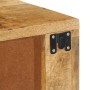 Mueble de TV de pared madera maciza de mango rugosa 80x30x19 cm von , CD- und DVD-Speicher - Ref: Foro24-4017461, Preis: 106,...