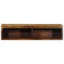 Mueble de TV de pared madera maciza reciclada 80x30x19 cm by , CD and DVD storage - Ref: Foro24-4017477, Price: 65,93 €, Disc...