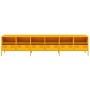 Mueble TV acero laminado en frío amarillo mostaza 202x39x43,5cm by , TV Furniture - Ref: Foro24-3307158, Price: 219,58 €, Dis...