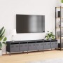 Mueble de TV acero laminado en frío antracita 202x39x43,5 cm von , TV-Möbel - Ref: Foro24-3307151, Preis: 212,44 €, Rabatt: %