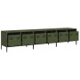 Mueble TV acero laminado en frío verde oliva 202x39x43,5 cm von , TV-Möbel - Ref: Foro24-3307153, Preis: 212,44 €, Rabatt: %
