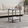 Mesa de centro madera de ingeniería gris Sonoma 40x40x55 cm de , Mesas de centro - Ref: Foro24-832826, Precio: 36,57 €