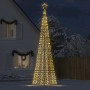 Árbol de Navidad LED con estacas 1534 LEDs blanco cálido 500 cm by , Christmas trees - Ref: Foro24-4016404, Price: 123,88 €, ...