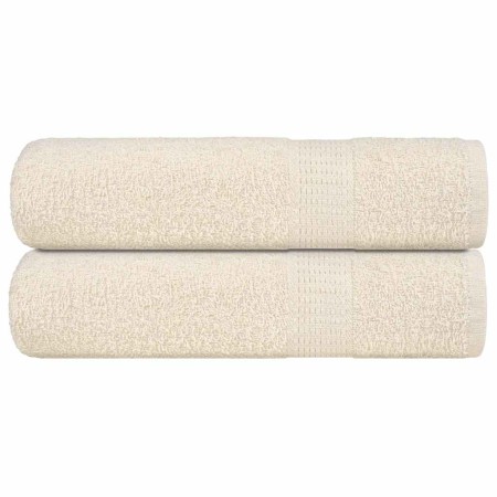 Toallas de Baño 2 uds crema 100x150 cm 360 g/m² 100% Algodón by , Towels - Ref: Foro24-137004, Price: 29,10 €, Discount: %
