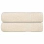 Toallas de Baño 2 uds crema 100x150 cm 360 g/m² 100% Algodón by , Towels - Ref: Foro24-137004, Price: 29,10 €, Discount: %