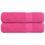 Toallas de Mano 2 piezas Rosa 50x100 cm 360 g/m² 100% Algodón von , Handtücher - Ref: Foro24-137046, Preis: 15,43 €, Rabatt: %