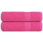 Toallas de Baño 2 uds rosa 100x150 cm 360 g/m² 100% Algodón by , Towels - Ref: Foro24-137052, Price: 30,53 €, Discount: %