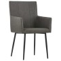 Sillas de comedor con reposabrazos 2 uds tela gris topo von , Essstühle - Ref: Foro24-282068, Preis: 188,82 €, Rabatt: %