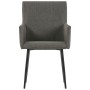 Sillas de comedor con reposabrazos 2 uds tela gris topo von , Essstühle - Ref: Foro24-282068, Preis: 188,82 €, Rabatt: %