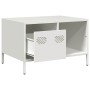 Mesa de centro acero laminado en frío blanco 68,5x50x43,5 cm by , Coffee table - Ref: Foro24-851285, Price: 72,44 €, Discount: %