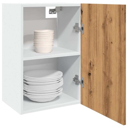Armario colgante madera de ingeniería roble artisan 40x31x60 cm by , Kitchen cabinets - Ref: Foro24-856105, Price: 46,91 €, D...