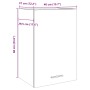 Armario colgante madera de ingeniería roble artisan 40x31x60 cm by , Kitchen cabinets - Ref: Foro24-856105, Price: 46,91 €, D...