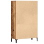 Aparador de madera de ingeniería madera vieja 70x31x115 cm de , Aparadores - Ref: Foro24-856924, Precio: 109,95 €, Descuento: %
