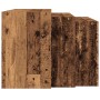 Mesas apilables 3 uds madera de ingeniería envejecida by , Side tables - Ref: Foro24-858540, Price: 61,11 €, Discount: %