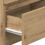 Mesillas de noche 2 uds con 2 cajones roble artesano 40x33x60cm de , Mesitas de noche - Ref: Foro24-858577, Precio: 93,47 €, ...