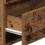 Mesillas de noche 2 uds con 2 cajones madera vieja 40x33x60 cm de , Mesitas de noche - Ref: Foro24-858575, Precio: 83,76 €, D...
