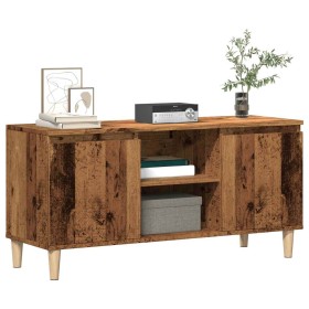 Mueble de TV madera ingeniería madera envejecida 102x35x50 cm de , Muebles TV - Ref: Foro24-856428, Precio: 72,53 €, Descuent...