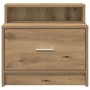 Mesilla de noche con cajón roble artesanal 51x31x47 cm von , Nachttische - Ref: Foro24-858684, Preis: 44,06 €, Rabatt: %