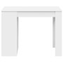 Escritorio con cajón y estante madera contrachapada blanco von , Küchen- und Esstische - Ref: Foro24-858686, Preis: 95,03 €, ...