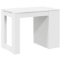 Escritorio con cajón y estante madera contrachapada blanco von , Küchen- und Esstische - Ref: Foro24-858686, Preis: 95,03 €, ...