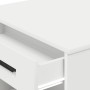 Escritorio con cajón y estante madera contrachapada blanco von , Küchen- und Esstische - Ref: Foro24-858686, Preis: 95,03 €, ...