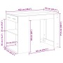 Escritorio con cajón y estante madera contrachapada blanco von , Küchen- und Esstische - Ref: Foro24-858686, Preis: 95,03 €, ...