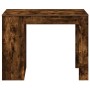 Escritorio con cajón estante madera contrachapada roble ahumado von , Küchen- und Esstische - Ref: Foro24-858690, Preis: 101,...