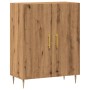 Aparador de madera de ingeniería roble artisan 69,5x34x90 cm von , Sideboards - Ref: Foro24-857176, Preis: 84,39 €, Rabatt: %