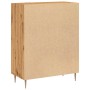 Aparador de madera de ingeniería roble artisan 69,5x34x90 cm von , Sideboards - Ref: Foro24-857176, Preis: 84,39 €, Rabatt: %