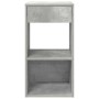 Mesillas de noche con cajón 2 uds gris hormigón 35x34x66,5 cm von , Nachttische - Ref: Foro24-858720, Preis: 72,44 €, Rabatt: %