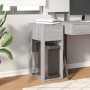 Torre de ordenador con cajón gris sonoma 30x44x74 cm by , Desks - Ref: Foro24-858736, Price: 55,03 €, Discount: %