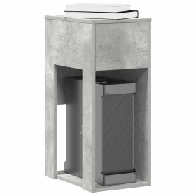 Torre de ordenador con cajón gris cemento 30x44x74 cm von , Schreibtische - Ref: Foro24-858734, Preis: 49,95 €, Rabatt: %
