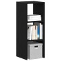 Librería apilable madera contrachapada roble negro 30x30x80 cm by , Lockers and storage cabinets - Ref: Foro24-858805, Price:...
