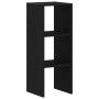 Librería apilable madera contrachapada roble negro 30x30x80 cm by , Lockers and storage cabinets - Ref: Foro24-858805, Price:...