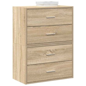 Armarios con 2 cajones 2 uds roble sonoma 60x31x40 cm von , Schubladen - Ref: Foro24-858826, Preis: 90,01 €, Rabatt: %